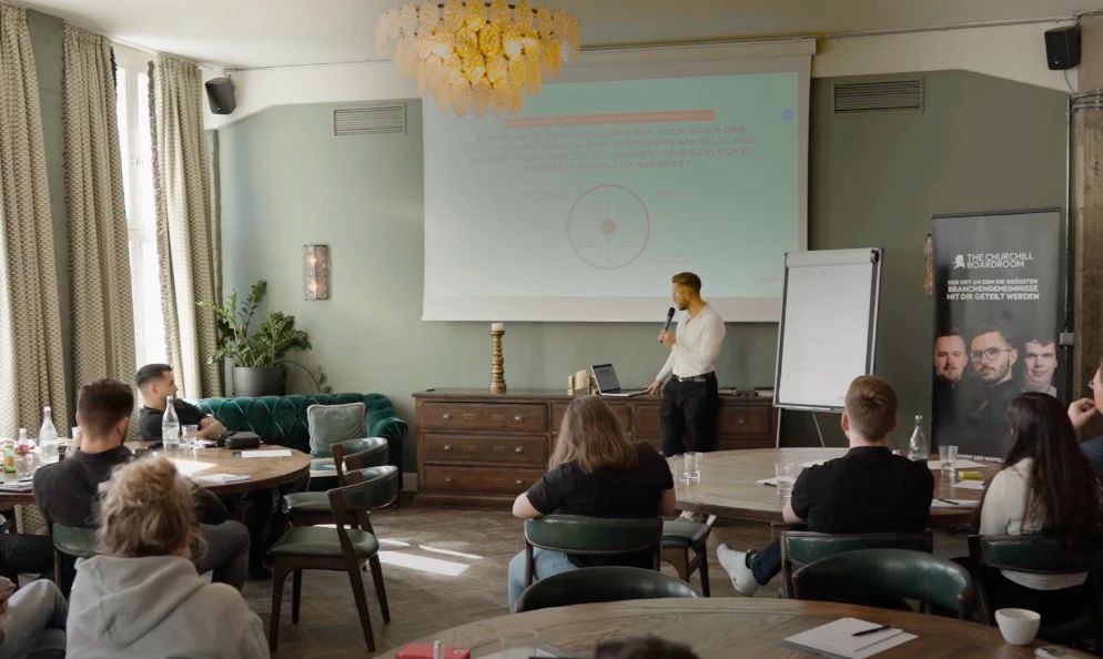 Workshop im Churchill Boardroom