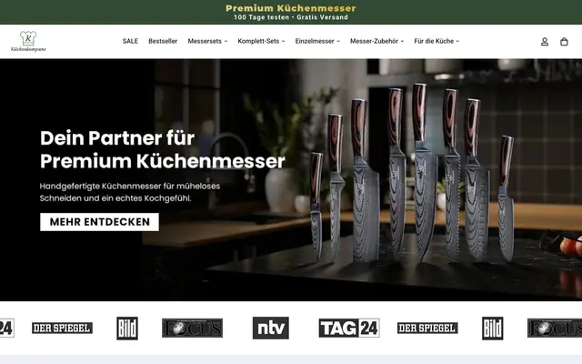Startseite von Küchenkompane