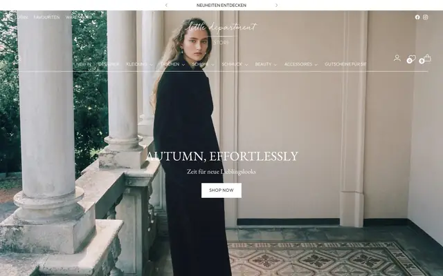Startseite von Little Department Store Hamburg