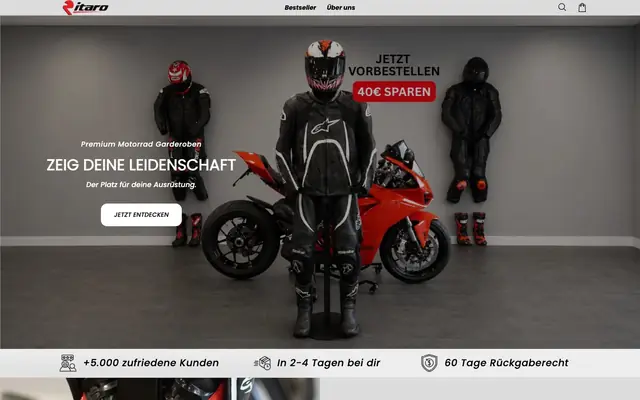 Startseite von Ritaro