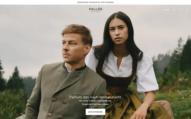 Startseite von Vallée Alpura